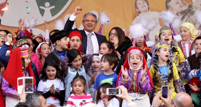 Çocuk Şenliği’nden muhteşem final