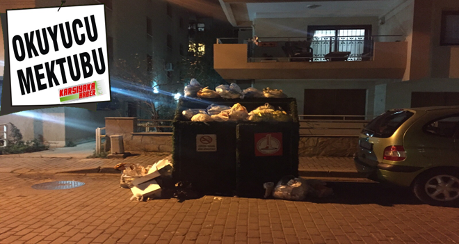 ''Çöp konteynerimizin eski yerine konulmasını istiyoruz''