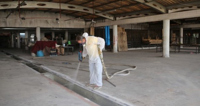 Cumhuriyet Pazaryeri yenilendi