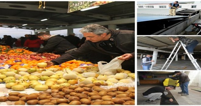 Cumhuriyet Pazaryeri yenileniyor