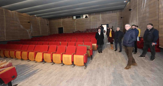 Gaziemir AKM’nin tadilatında sona gelindi