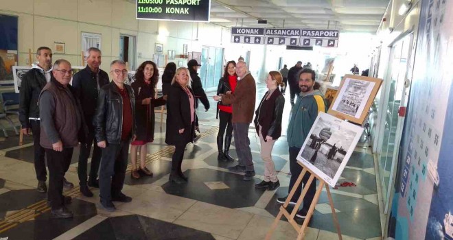 Bostanlı İskele'de ''Göç'' temalı fotoğraf sergisi...