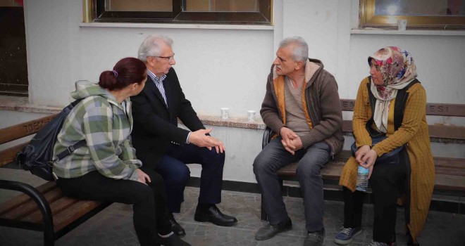 Ödemiş Belediyesi, Ödemiş’e yerleşen afetzede ailelerin yanında