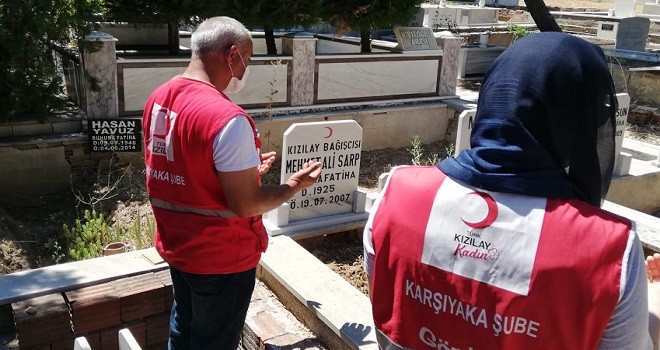Türk Kızılay Karşıyaka Şube’den  Büyük Vefa