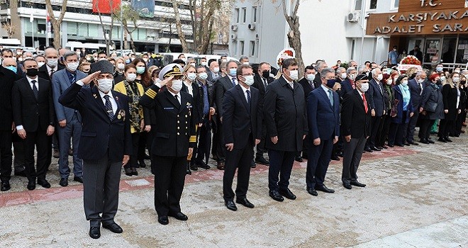 18 Mart Çanakkale Zaferi Karşıyaka'da coşkuyla kutlandı