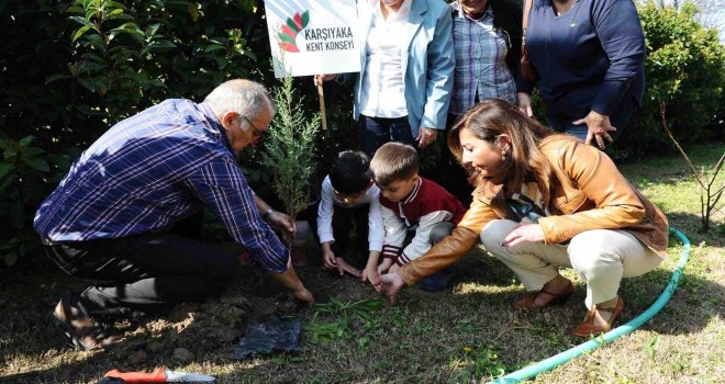Karşıyaka’nın çocuklardan geleceğe yeşil miras