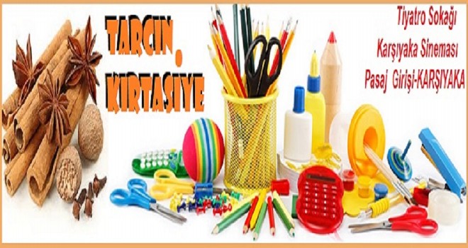 Tarçın Kırtasiye'de ne ararsan bulunuyor