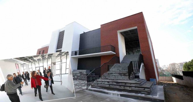 Karşıyaka'nın ''Taziye Evi ve Kütüphane'' binası tamamlandı