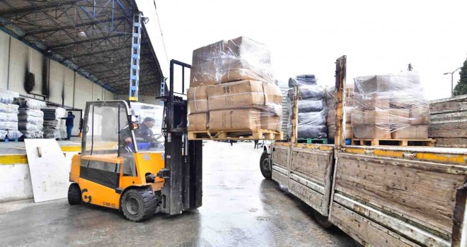 Afet bölgesine yardımlar 65 milyon lirayı aştı