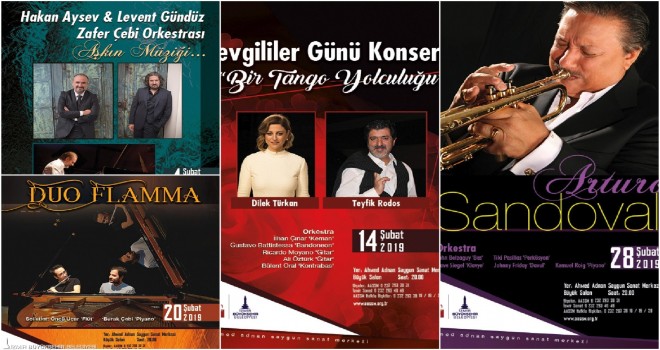 Şubat ayında yine dolu dolu bir sanat programı