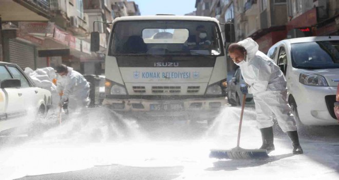 Konak Belediyesi'nden bayram temizliği