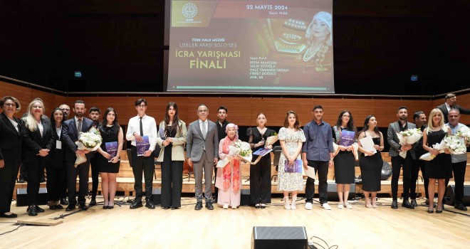 Liseler Arası Türk Halk Müziği Solo Ses İcra Yarışması'nda ödüller sahiplerini buldu