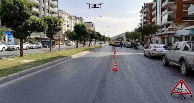 Karşıyaka'da aranan hükümlü drone ile bulundu