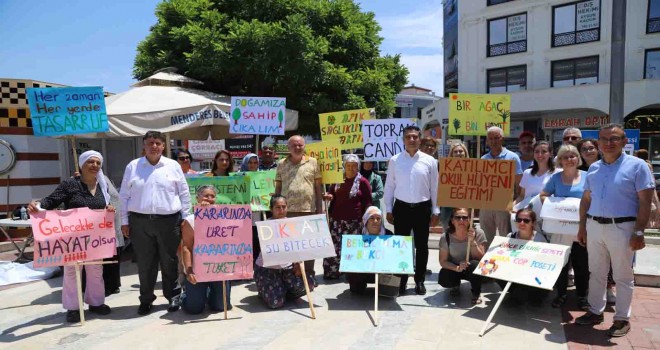 Çevre dostu Menderes’ten farkındalık çalışması