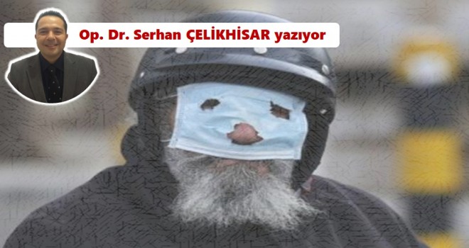 Çenede maske