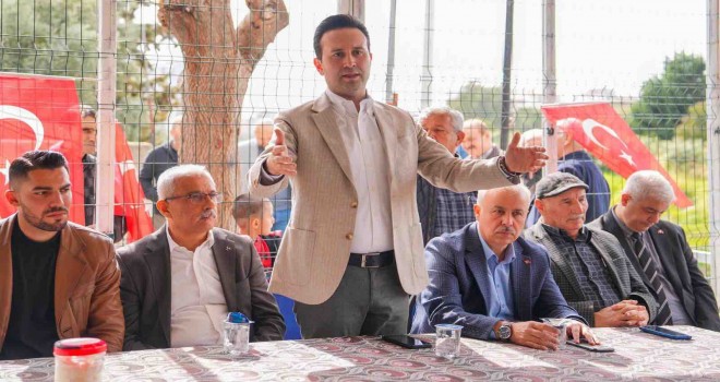 Çiftçioğlu'ndan her mahalleye eşit hizmet sözü