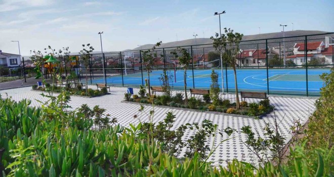 Çeşme'ye spor park