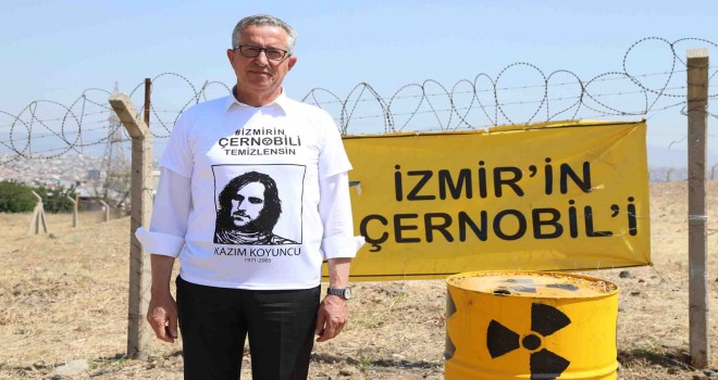 Başkan Arda’dan kurumlara çağrı: İzmir’in Çernobil’i temizlensin!