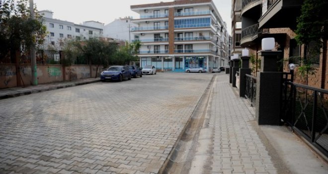 Demirköprü Mahallesi’ndeki sokaklar yenilendi