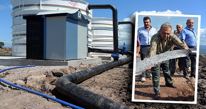 DİKİLİ'DE "SUSUZ" DEĞİL, "SULU YAZ" BAŞLIYOR...