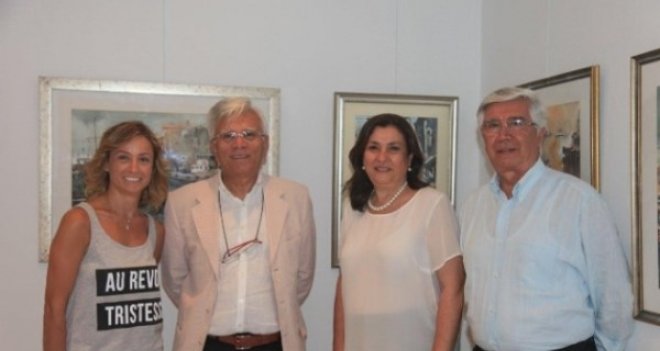 DÖRT USTA RESSAMDAN ÇEŞME'DE SERGİ