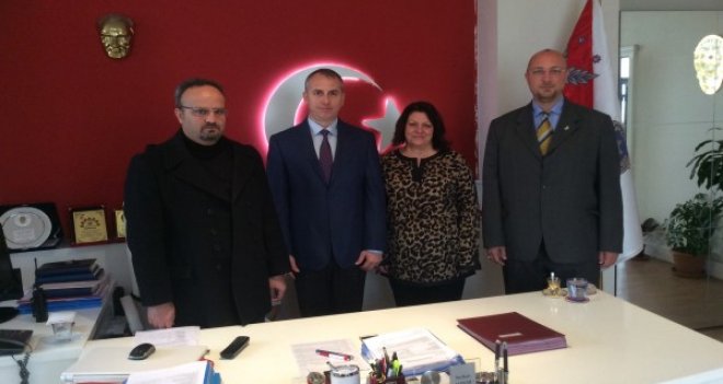 DSP Karşıyaka İlçe Başkanlığı ziyaretlerini sürdürüyor