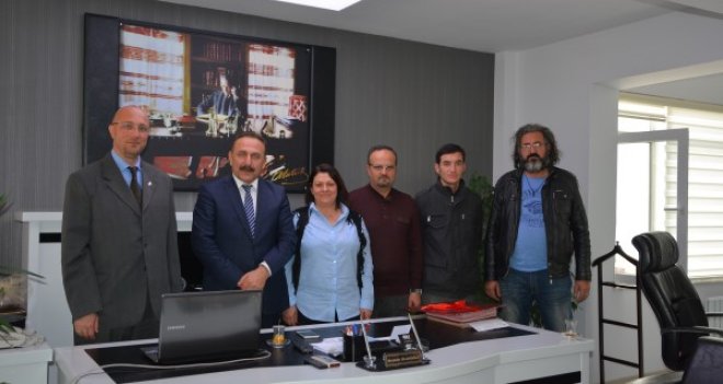 DSP Karşıyaka İlçe Başkanlığı'ndan İlçe Milli Eğitim Müdürlüğü'ne ziyaret