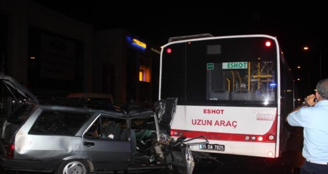 Dün geceki kazada yaralanan kişi yaşam savaşını kaybetti...