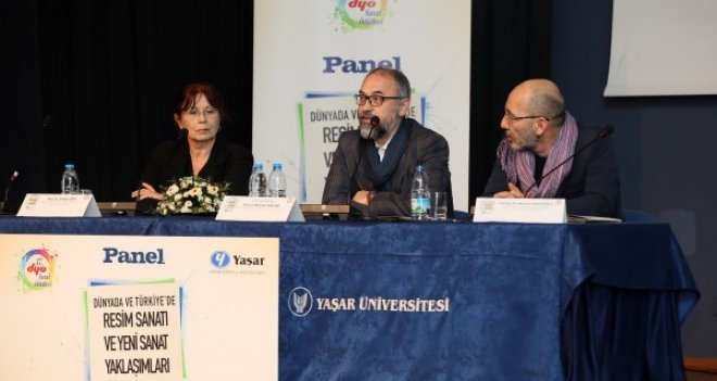 ''Dünyada ve Türkiye’de Resim Sanatı ve Yeni Sanat Yaklaşımları'' konuşuldu
