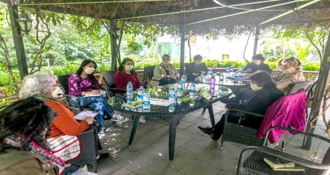 Kadına şiddeti önlemek için toplandılar