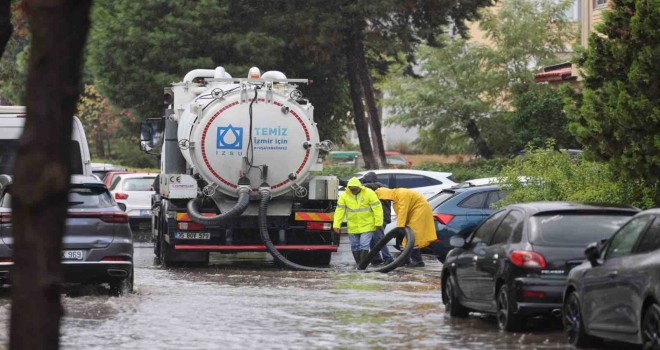 İzmir’de yağış alarmı
