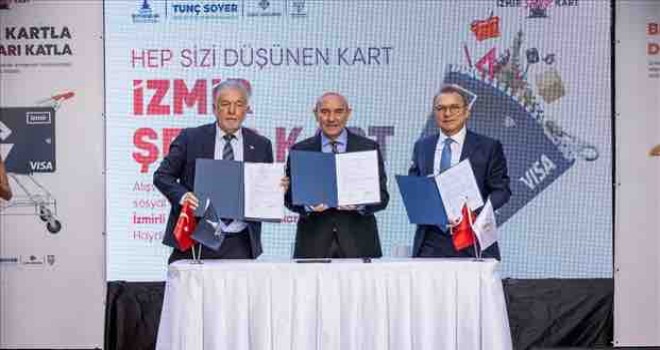 İzmir Şehir Kartı tanıtıldı