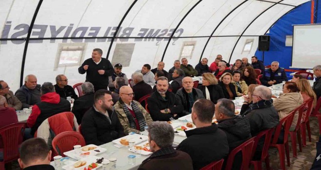 Başkan Oran: El ele, omuz omuza mücadele edeceğiz