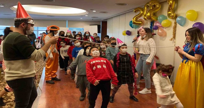 LÖSEV’e kayıtlı lösemi ve kanser hastası çocuklar eğlendi