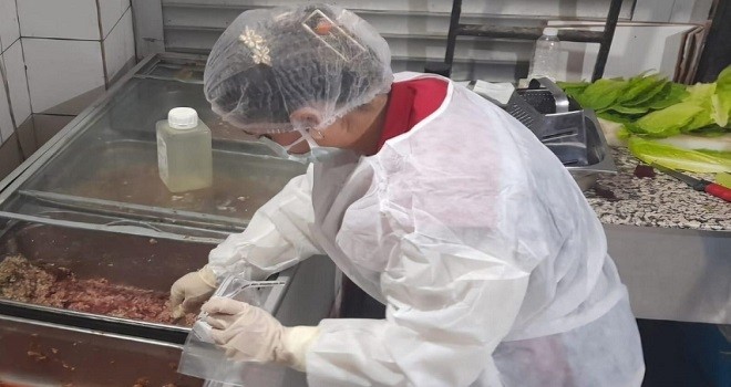 Kullanıma hazır 40 kilo bozulmuş ete el konuldu!..