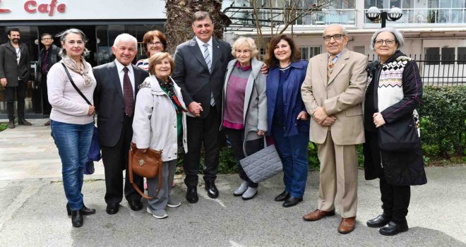 Başkan Tugay'ı duygulandıran buluşma