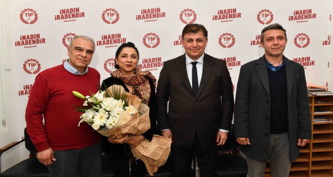 Tugay, TİP İzmir'i ziyaret etti