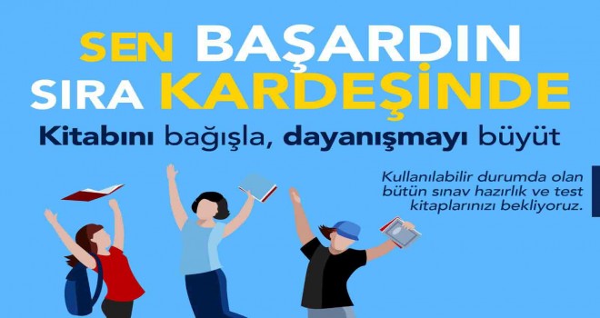 Buca’da anlamlı kitap bağış kampanyası