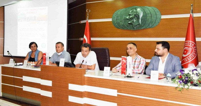 Bornova’da Afetlere Dirençli Kent paneli