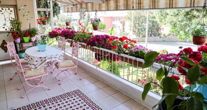 Karşıyaka’nın en güzel balkon ve bahçeleri 22.kez seçiliyor