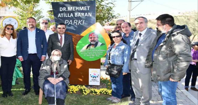 Dr. Mehmet Atilla Baran’ın ismi Çiğli’de yaşayacak