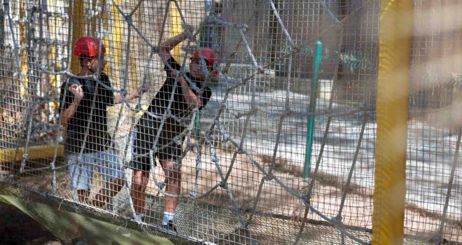 Konak’ın Macera Parkı’nda eğlence başladı