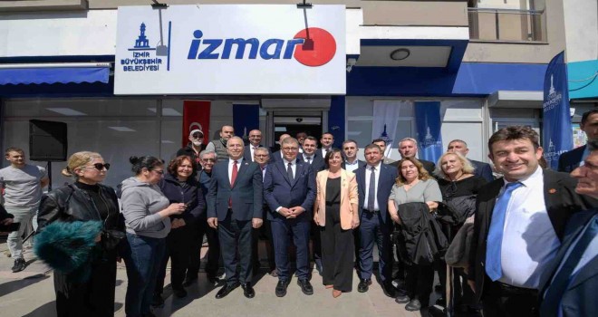 Tanzim satış mağazası İZMAR açıldı