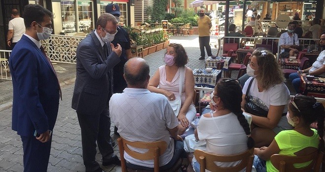 Kaymakam Çalışır gün boyu denetimdeydi...