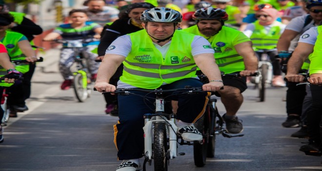 Yeşilay İzmir’den, sağlık için bisiklet turu