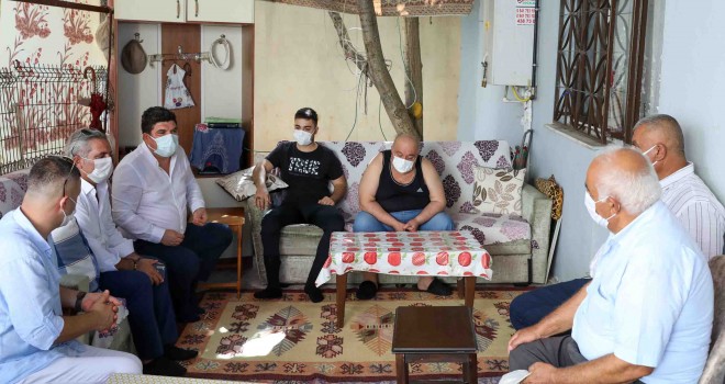 Bucalı gaziye vefa ziyareti