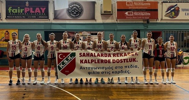 Karşıyaka Sakız Adası'nda kazandı