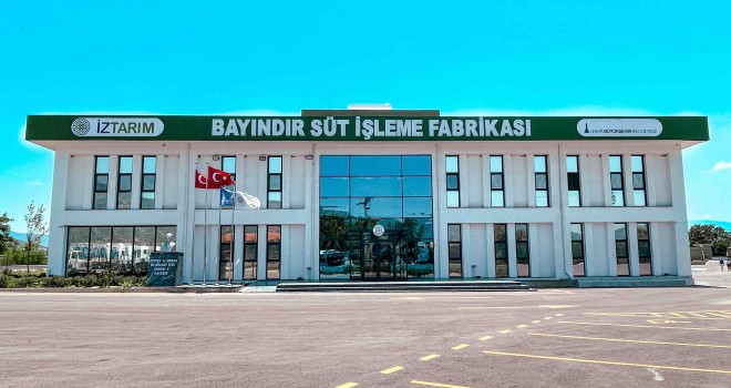 İzmir Büyükşehir'den 100. Yıl Bayındır Süt İşleme Fabrikası ile Ödemiş Et Entegre Tesisi açıklaması