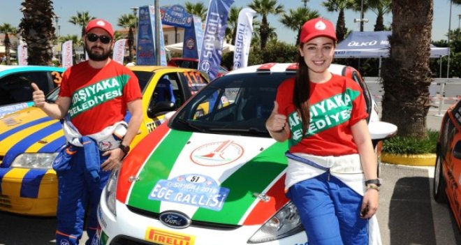 Ege Rallisi'nde Karşıyakalılar'dan ikincilik