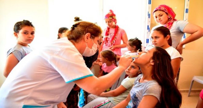 Eğridereli çocuklar daha güzel ve sağlıklı gülsün diye...